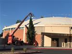 work on Wrangler event center  